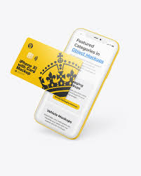 Check spelling or type a new query. Clay Apple Iphone 11 Pro W Credit Card Mockup In Device Mockups On Yellow Images Object Mockups