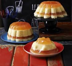 Rhubarb Custard Jelly Recipe Rhubarb And Custard Jelly Recipes Bbc Good Food Recipes