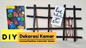 Untuk menambahkan tulisan italic, kamu tinggal memberikan tanda garis bawah atau underscore (_) baik. Cara Membuat Grid Wall Dari Kalender Bekas Diy Aesthetic Room Decor Youtube