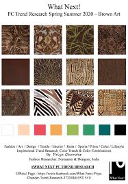 Brown Ss2020 Modnye Cveta Cvetovye Shemy Stil