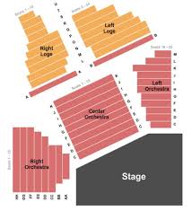 29 Cogent Tilles Center Seating Map