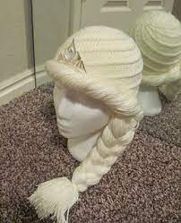 Check out our elsa knitted hat selection for the very best in unique or custom, handmade pieces well you're in luck, because here they come. Elsa Hair Pattern By Lindy Lewis Knitting Patterns Halloween Knitting Blanket Knitting Patterns