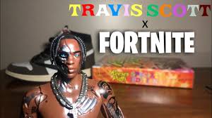 Обзор на весь набор travis scott в фортнайт. Travis Scott X Fortnite Action Figure Review Youtube