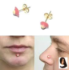 Ear or nose piercing is free with the purchase of a starter kit. Piercing Frenillo Pimple Pimple Pimple Nose Piercing Jewelry Unique Ear Piercings Claires Ear Piercing