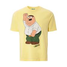 Bird Bird Bird Bird Is The Word Peter Griffin Officially Licensed Family Guy T Shirt From 20th Century Fox Peter Griffin The Bird Is The Word Yellow Tee Family Guy T Shirt Yellow Tees Mens Tops