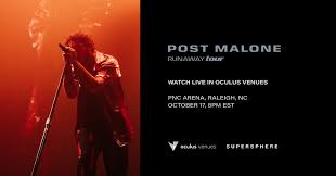 Post Malone Concert To Be Broadcast Live And Free In Oculus
