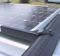 Solar Panel Brackets - Rhino-Rack Vortex/Heavy-Duty Rack