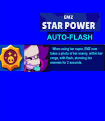 I freaking love brawl stars and i want to share my love for the game with you! New Star Power Idea For Emz Sry For Poor Editing Creds Star Power Logo Taken From U Jak The Guy Brawlstars