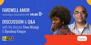 Let us know what you think in the comments below.► visit. Farewell Amor Q A With Director Ekwa Msangi Talks Online Streaming Events Mumbai Bookmyshow