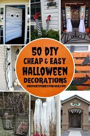 50 Cheap And Easy Outdoor Halloween Decor Diy Ideas Halloween Decorations Diy Outdoor Outdoor Halloween Easy Outdoor Halloween Decorations