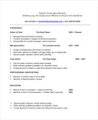Chronological order resume is a resume format that displays the resume of a professional in a chronological order. Free Chronological Resume Templates What Chronological Resume Template Is And How Chronological Resume Template Chronological Resume Resume Template Examples
