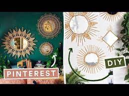 Diying Viral Pinterest Home Decor Lone Fox Youtube Bamboo Diy Bamboo Decor Easy Diy
