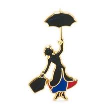 Rapportez La Celebre Gouvernante Marie Poppins A La Maison Avec Ce Pin S En Edition Limitee Avec Son Motif Silhoue Silhouette Noire Papier Peint Disney Disney