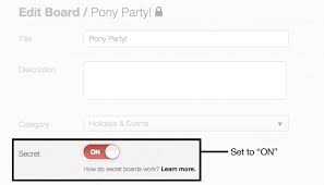 Hiding a pin in your home feed. The Private Pinterest Board Everything You Need To Know About Secret Boards Business 2 Community