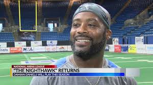 Damian "The Nighthawk" Daniels returns to Lions roster