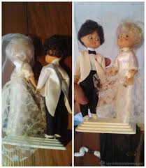 Meu nome gonda de origem alemã. Munecos Decoracion Tarta Boda Anos 60 70 18x9 Buy Other Vintage Objects At Todocoleccion 50988787