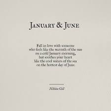 January And June Nikita Gill January June Nikitagill Poemsporn Poem Poet Poetry Poetrycommunity Comm Frases Bonitas Citas De Poemas Frases Increibles