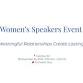 Women Entrepreneurs Speaker Event: Relationships  event image