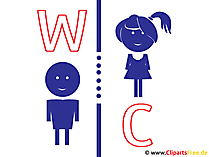 Toilettenschilder selbst gestalten und drucken. 99 Schilder Cliparts Bilder Grafiken Kostenlos Gif Png Jpg