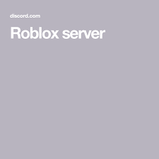 Roblox Server Roblox Discord Ways To Communicate