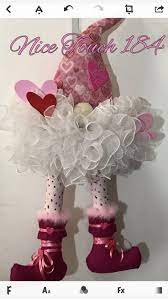 Valentine Day Wreath Be Mine Gnome Novelty Wreath Valentine Day Wreaths Valentine Decorations Valentines Day Decorations