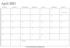 To see the sunrise and sunset in. April 2021 Calendar Templates Freeprintablecalendartemplates Com