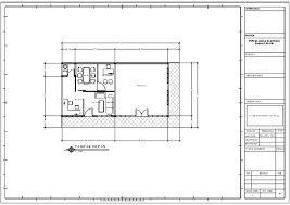 Rak minimarket single 150 3530 tampak depan. Kantor Minimarket Rencana Denah