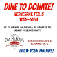 Dine to Donate at DR. McKay’s for CASA