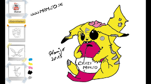 Zombie Pikachu Tutorial Step 4 Step Zeichnen Lernen Pokemon Malen Kurs Online Wtf Youtube