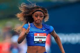 Flo jo was a magnificent athlete and had a beautifully well developed and sculptured body. Tageblatt Lu Die Neue Flo Jo Rakete Richardson Lasst Die Usa Hoffen