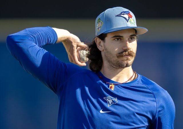 Dylan Cease strikes out three, gives up solo shot in Jays spring debut |  National Sports | pentictonherald.ca