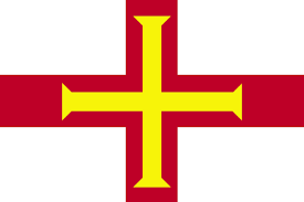 Black And White Flag With Red Cross National Flag Of Guernsey From Http Www Flagsinformation Com Guernsey Country Flag Html White With The Red Cross Of Saint European Flags Guernsey Flag Flag