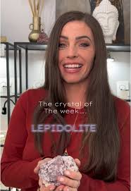 C.O.T.W… Lepidolite 💜 #meadowscrystals #crystals #luxury #aesthetic  #crystal #crystalcollection #crystaloftheweek