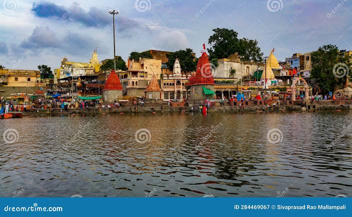 Ujjain Ramghat on the Banks of Shipra River, Madhya Pradesh, India Stock Image - Image of beautiful, pradesh: 284469067