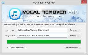 Now, and thanks to vocal remover you can remove voices from songs and create your own base for karaoke sessions. Vocal Remover Pro Download Free Version Vocal Remover Pro Exe