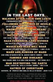 Following is a very brief summary of what the bible declares will happen in the end times. End Times Bible Quotes Quotesgram