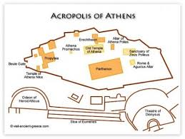 Acropolis Plan Athens Acropolis Athens Acropolis Ancient Greece