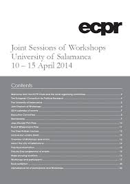 Each firm is small relative to the size of the industry. Joint Sessions Of Workshops University Of Salamanca 10 15 April 2014