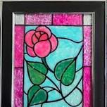 Faux Stained Glass panel Class with Jennifer