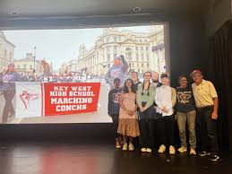 HIGH SCHOOL FILM STUDENTS' DOCUMENTARY ABOUT BAND'S LONDON TRIP WINS TOP  PRIZE