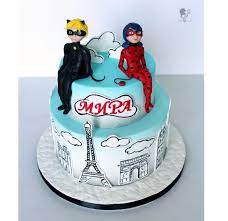 Miraculous Ladybug Cat Noir Miraculous Ladybug Party Ladybug Cakes Ladybug And Cat Noir Cake