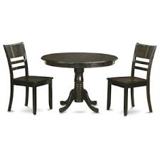 Watermark stainless steel bistro table. 3 Piece Kitchen Table Set Round Table And 2 Dining Chairs Traditional Dining Sets By Dinette4less Houzz