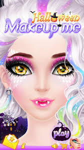 Click and play dress up games. Make Up Me Halloween Girls Makeup Dressup And Makeover Game Games Libii Entertainment Role Girl Halloween Makeup Girls Makeup Halloween Girl
