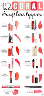 Top 12 Coral Drugstore Lip Products For Spring And Summer Check Out These Affordable Options To Give Your Makeup Drugstore Lips Coral Lipstick Summer Lipstick