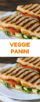 Crispy, gooey, and comforting, these scrumptious sandwiches are packed with tasty ingredients, easy to assemble between two slices of bread (or waffles!), and guaranteed to fill you up until dinnertime. Veggie Panini Vegetarian Sandwich Recipes Best Panini Recipes Hot Sandwich Recipes
