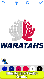 Distressed scottish jersey rampant lion scotland rugby top tank top. Rugby Logos Pixel Art Color By Number Book Pages For Android Apk Download