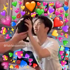 Nct Johnny Heart Dog Meme Reaction Uwu By Ig Fabfandomtrash