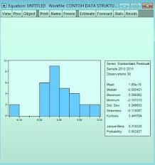 Median dari setengah data ke atas adalah kuartil atas atau ketiga. Uji Normalitas Residual Dengan Eviews Akhmad Com