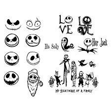 Free Free 236 Nightmare Before Christmas Family Svg SVG PNG EPS DXF File
