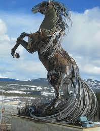 Pin By Lyubov Zharchenko On Beautiful Horses And Horsey Things Scrap Metal Art Horse Sculptures Art